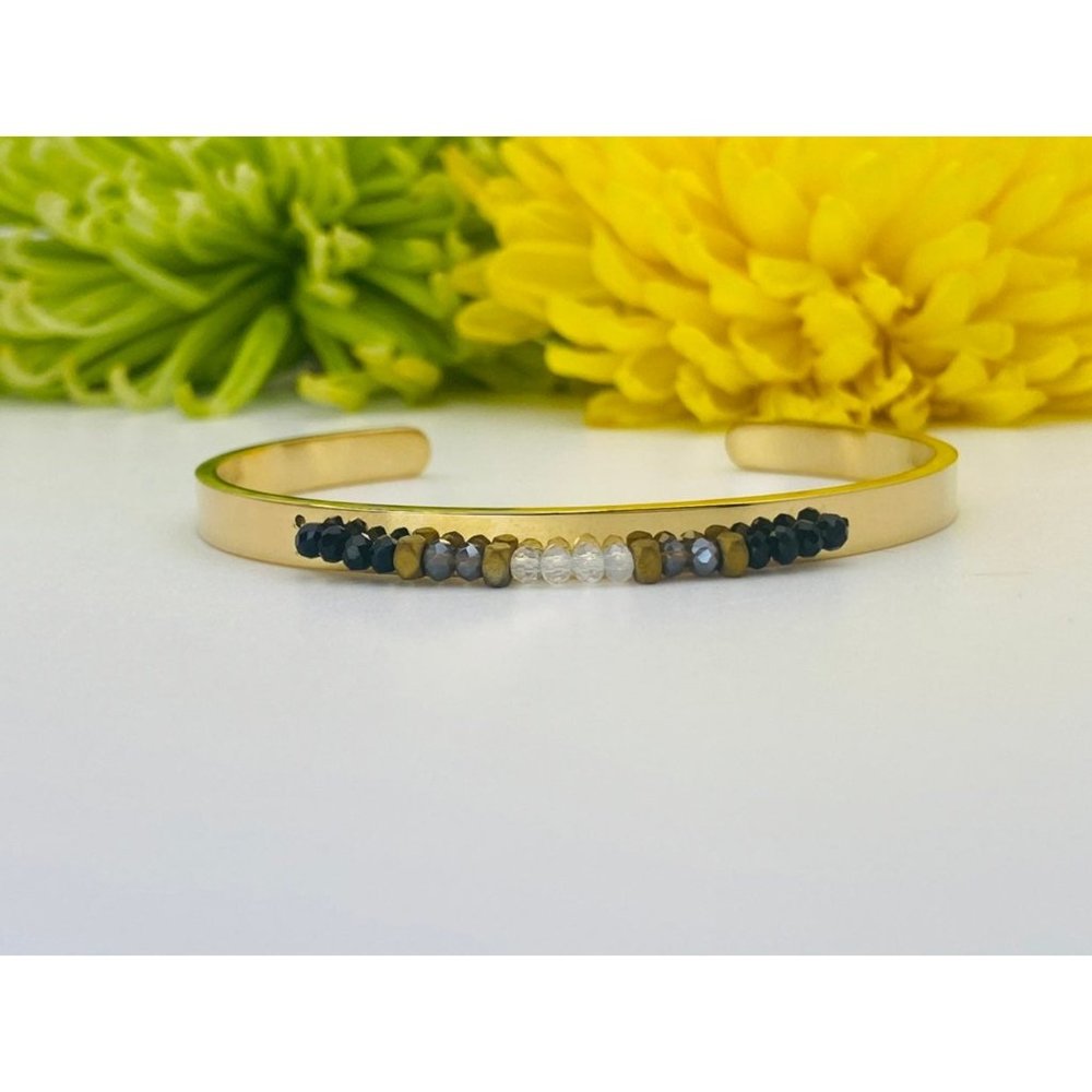 Joycuff beaded boho bangle - Picture 7 of 10